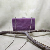 The Butterfly Cluster Clutch in Lavender